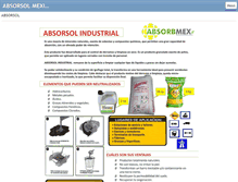 Tablet Screenshot of absorsol.com